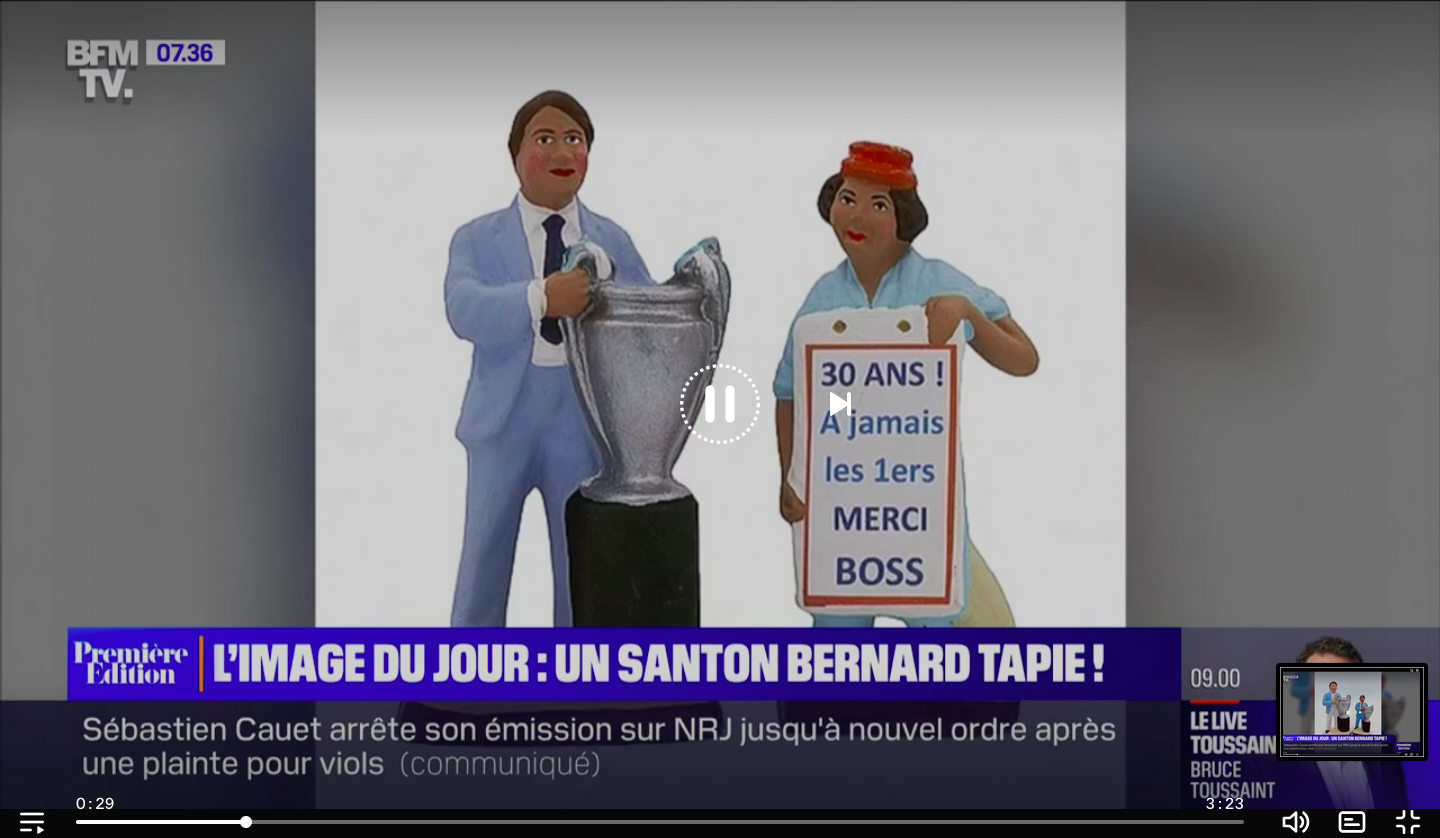 BFM TV parle de Santons Flore