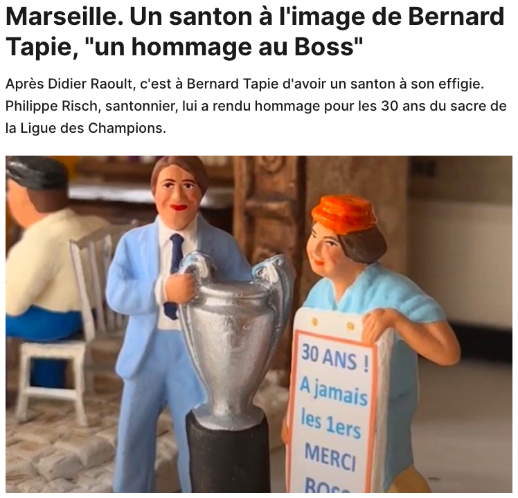 Actu.fr présente notre Santon Bernard Tapie